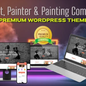 Artist, Painter & Painting Company WordPress Theme