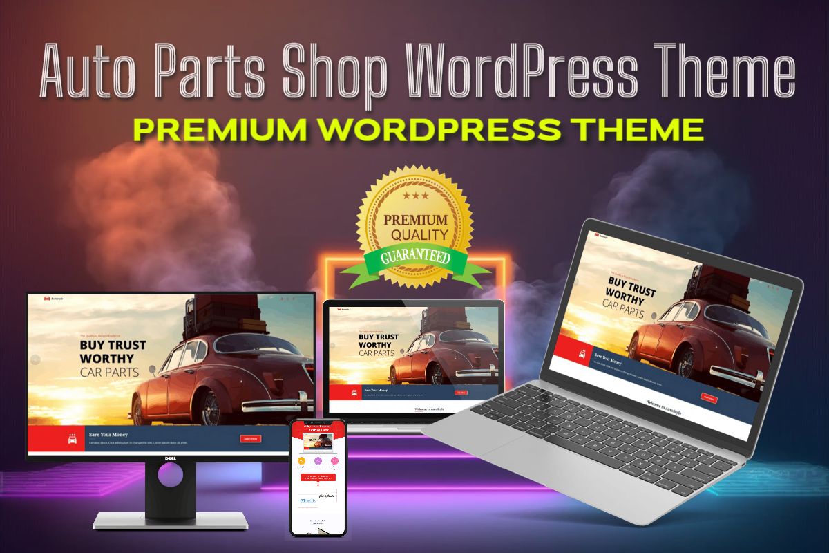 Auto Parts Shop WordPress Theme