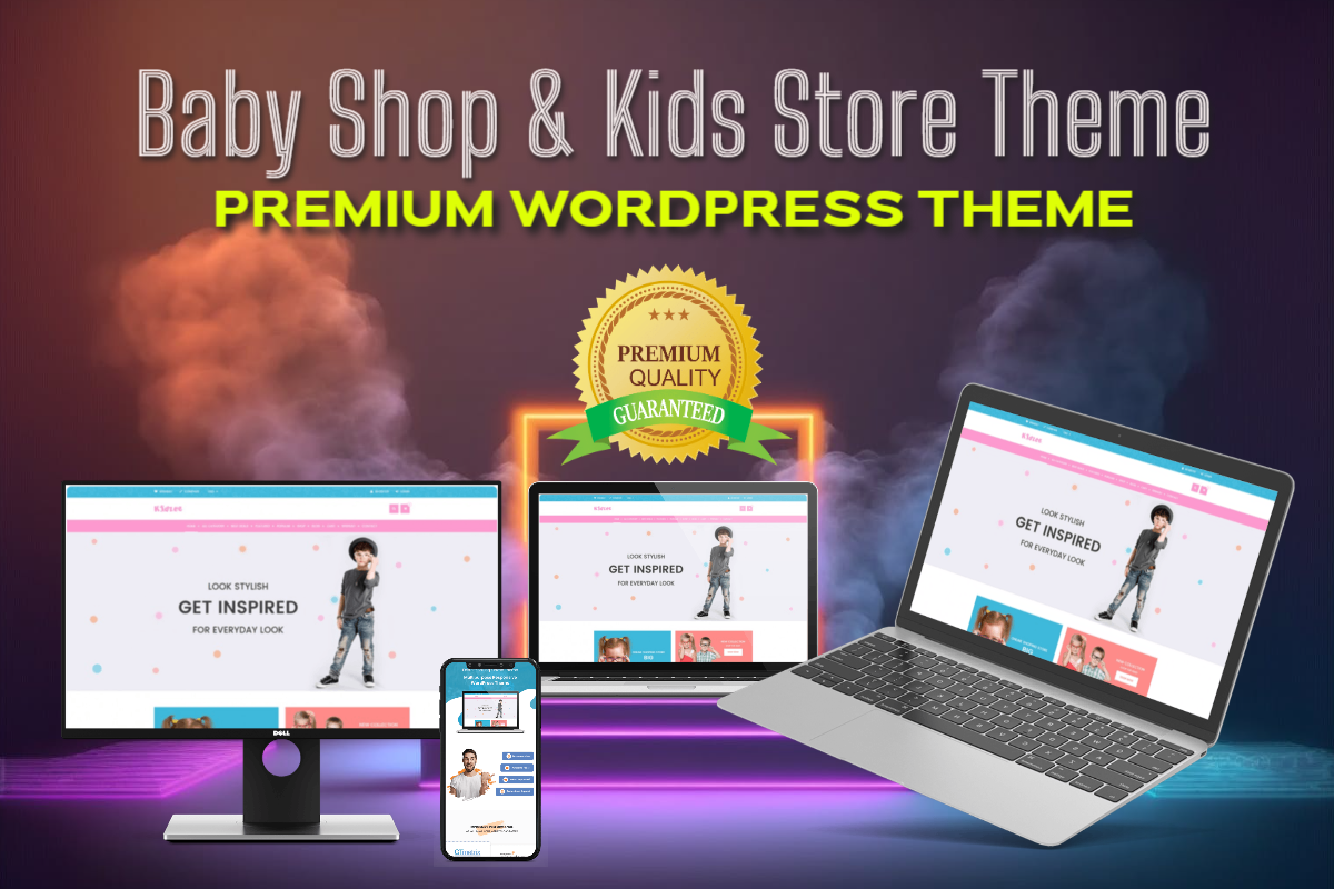 Baby Shop & Kids Store WordPress Theme