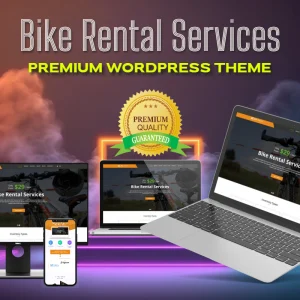 Bike Rental Services WordPress Theme