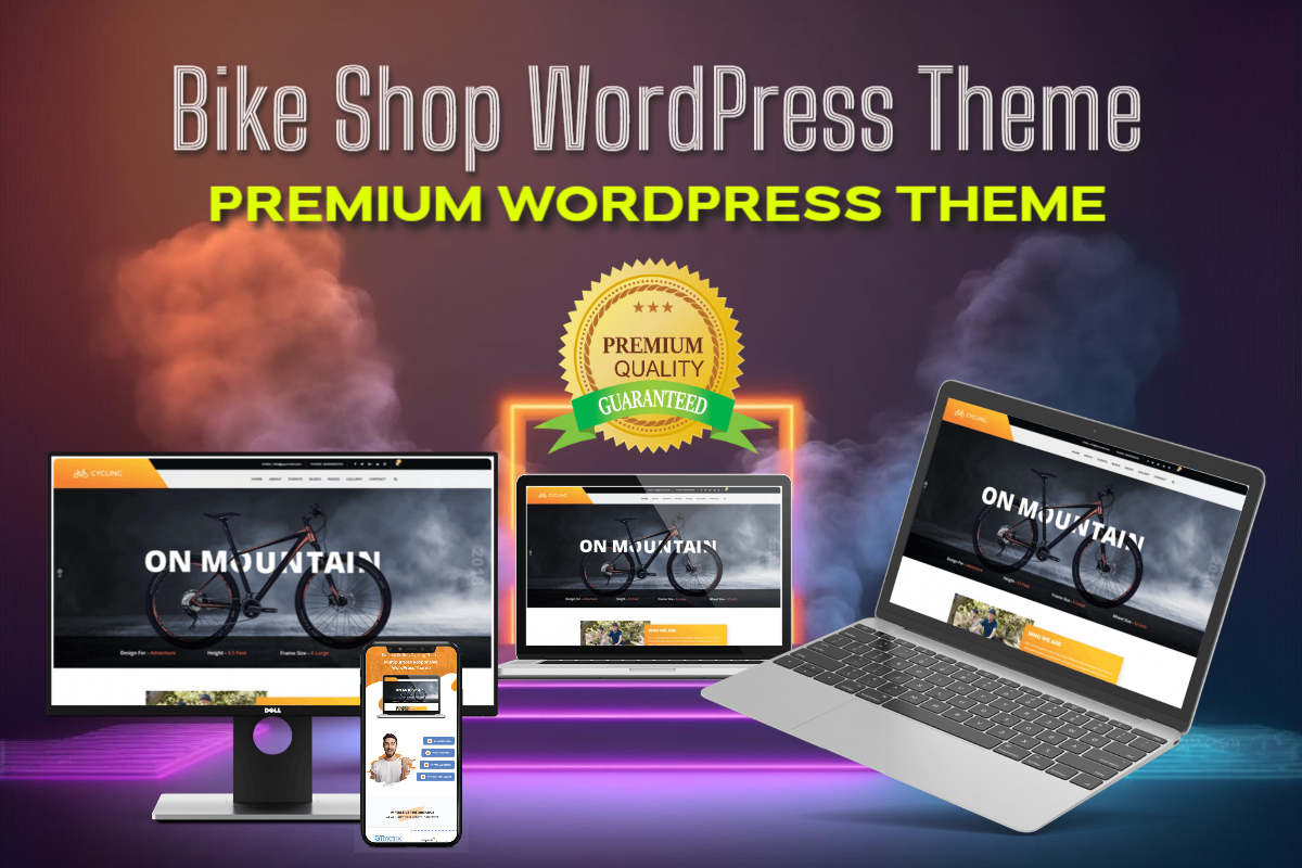 Bike Shop WordPress Theme