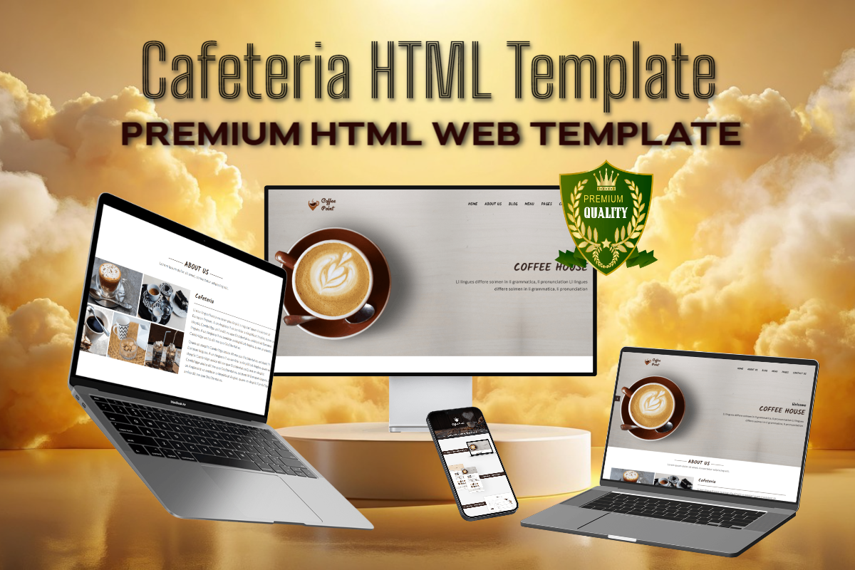 Cafeteria Responsive HTML Template
