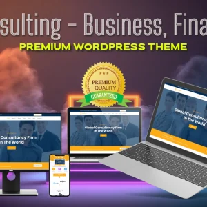 Consulting - Business, Finance WordPress Theme
