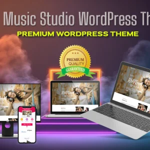DJ & Music Studio WordPress Theme