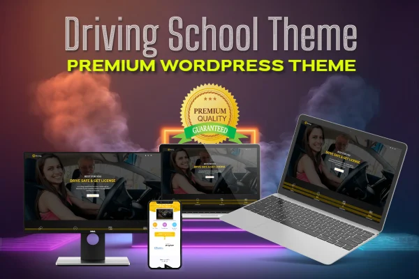 Driving School WordPress Theme