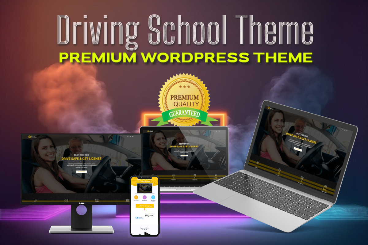 Driving School WordPress Theme