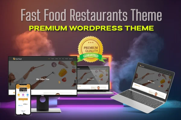 Fast Food Restaurants WordPress Theme