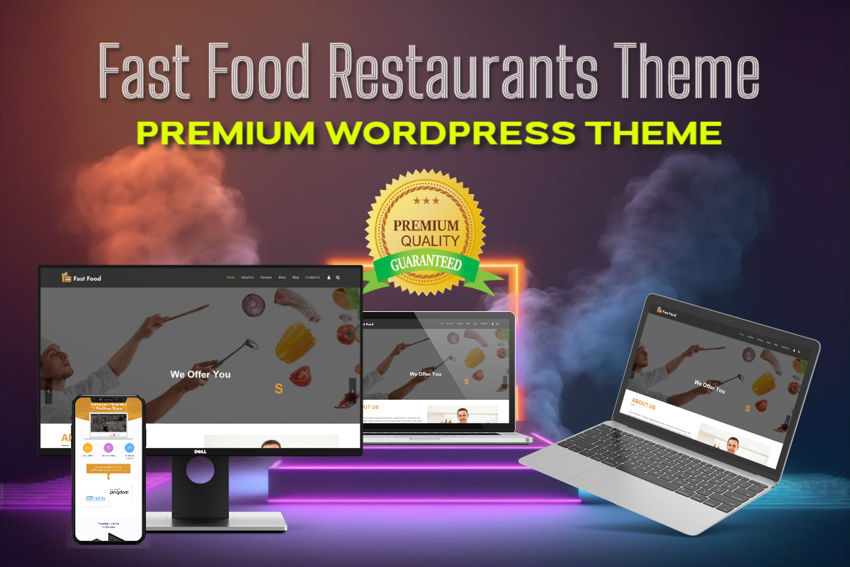 Fast Food Restaurants WordPress Theme