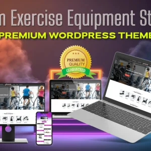 Gym Exercise Equipment Store Wordpress Theme