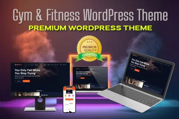 Gym & Fitness WordPress Theme