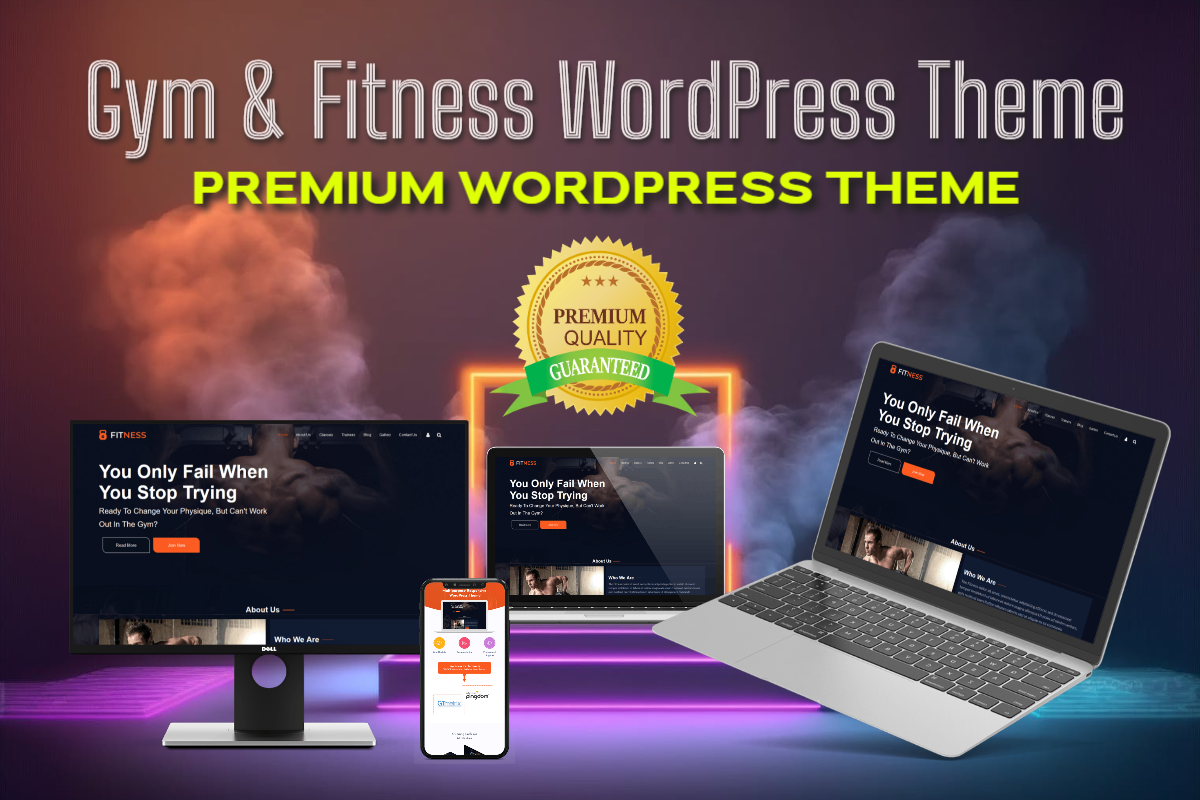 Gym & Fitness WordPress Theme
