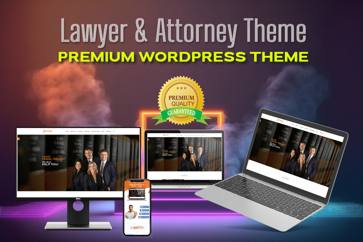 Lawyer & Attorney WordPress Theme