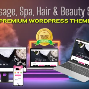 Massage, Spa, Hair & Beauty Salon WordPress Theme