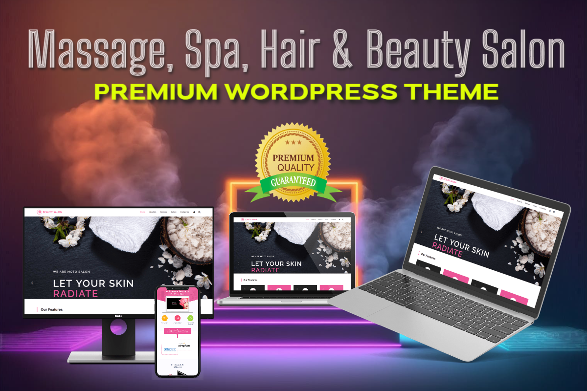Massage, Spa, Hair & Beauty Salon WordPress Theme