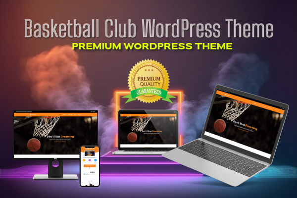 Basketball Club WordPress Theme
