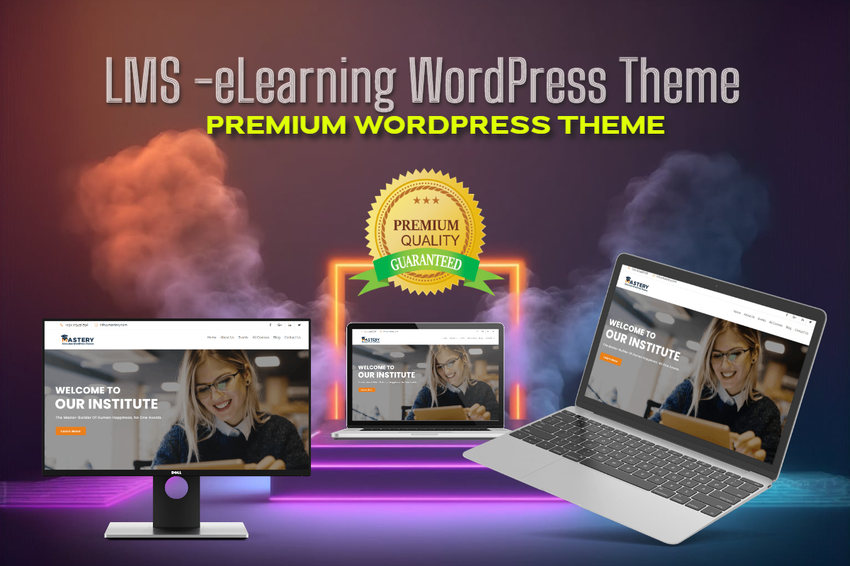 LMS eLearning WordPress Theme