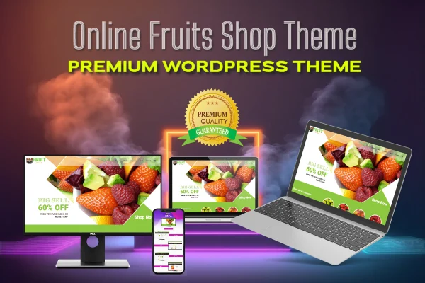 Online Fruits Shop Wordpress Theme