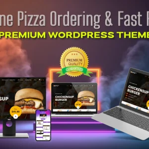 Online Pizza Ordering & Fast Food Wordpress Theme