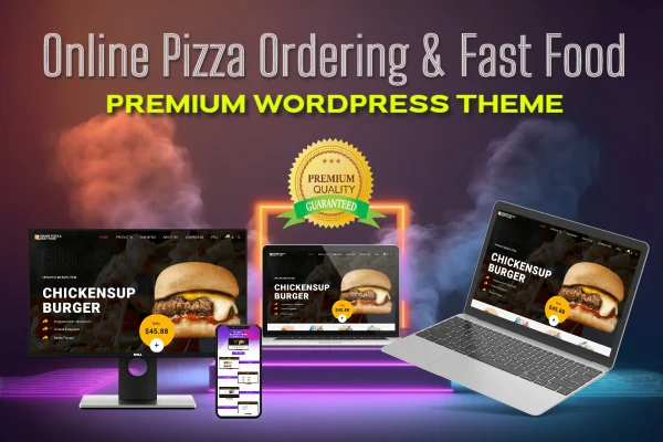 Online Pizza Ordering & Fast Food Wordpress Theme