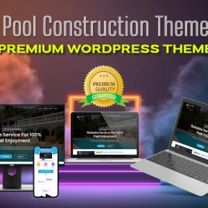 Pool Construction WordPress Theme