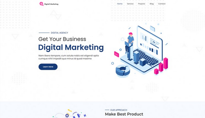 SEO Agency Digital Marketing WordPress Theme