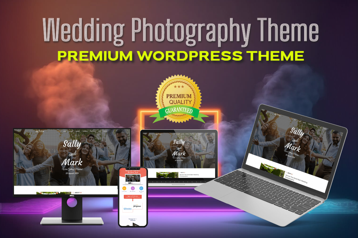 Wedding Photography WordPress Theme